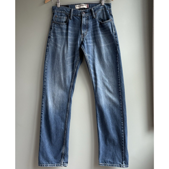 LEVIS 514 Slim Straight Jeans 30x32 Blue Medium Wash Cotton Denim Casual Pants - Picture 1 of 14